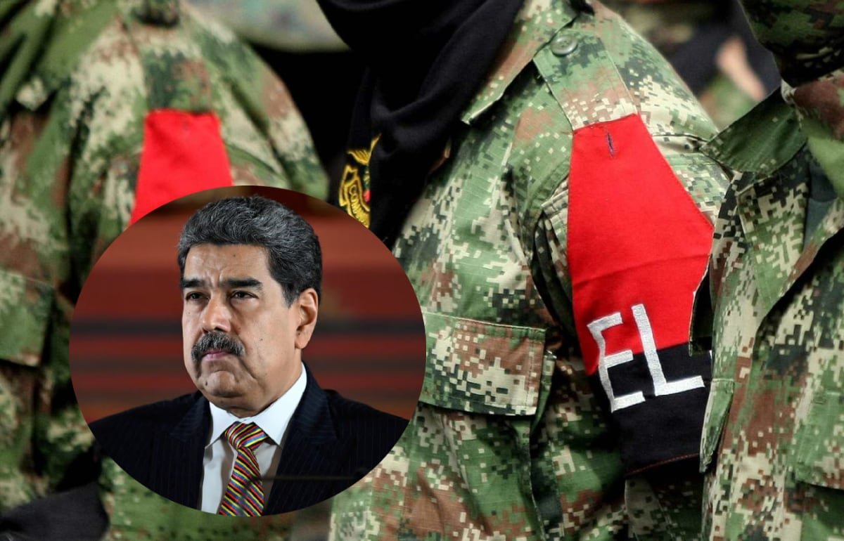 En más de una ocasión se ha hablado a nivel nacional sobre la presencia de grupos armados colombianos en territorio venezolano - crédito Montaje Infobae (EFE/AFP)