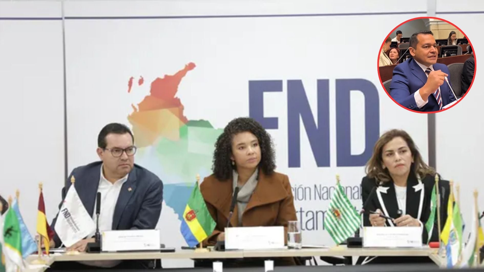 El representante a la Cámara por el Pacto Histórico Alejandro Ocampo pidió a la Fiscalía y a la Procuraduría General de la Nación abrir investigaciones penales y disciplinarias contra los 17 gobernadores que se negaron a aplicar el decreto de emergencia económica - crédito @PNDCol/X