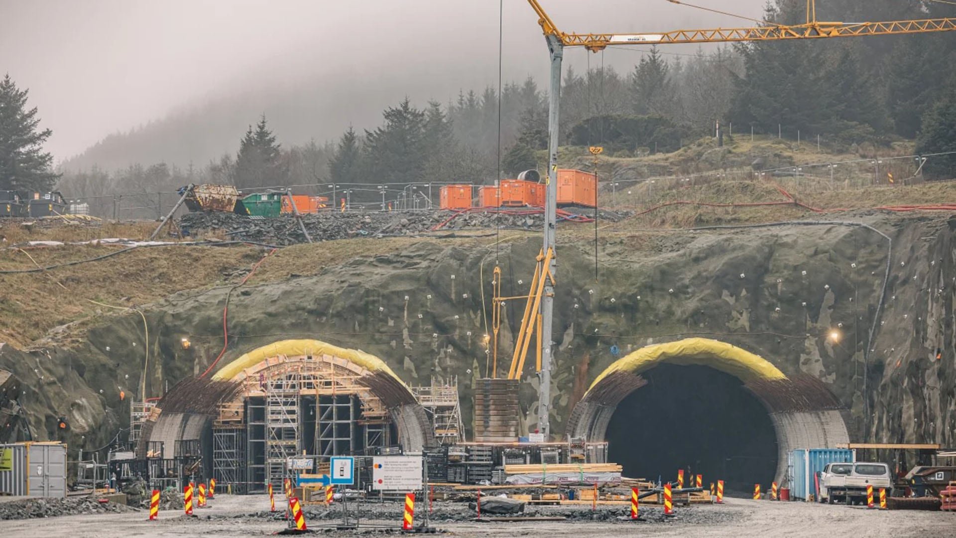 Rogfast incorporará sistemas automáticos de alerta, ventilación avanzada y monitoreo en tiempo real para garantizar la seguridad de los conductores (Skanska)