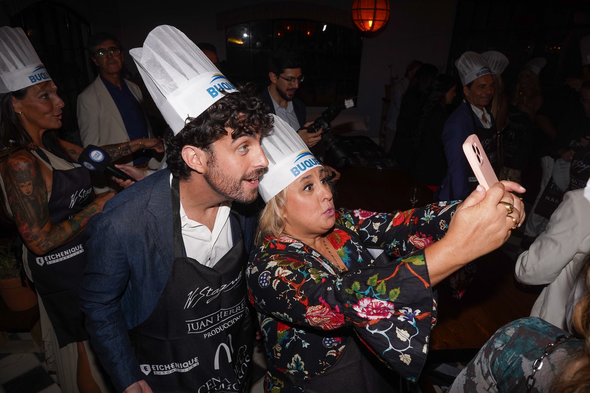 Selva Pérez Piotti junto a Ulises Apóstolo, exintegrantes de la casa de Gran Hermano Argentina