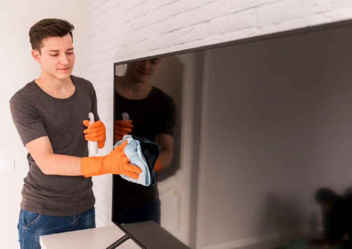 Deja tu televisor como nuevo con estos sencillos trucos de limpieza (Freepik)