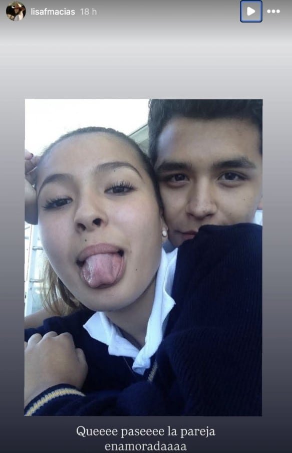 La relación entre Christian Nodal y Lisa Fernanda Macías finalizó discretamente antes de que él alcanzara la fama en la música (IG)