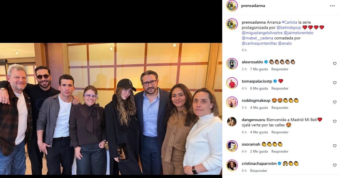 El elenco de la serie 