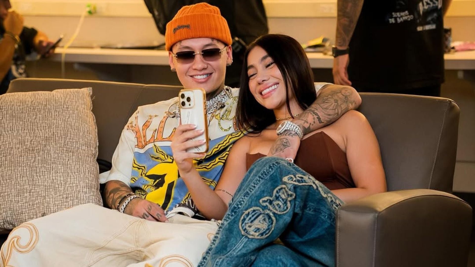 Blessd y Manuela QM esperan su primer hijo juntos - crédito @manuelaqm__/Instagram