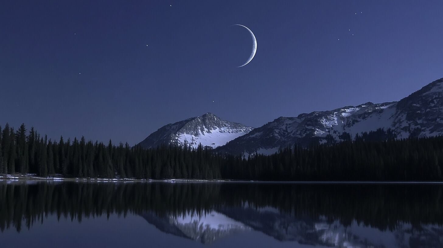 Después del cuarto menguante viene la luna nueva (Imagen Ilustrativa Infobae)