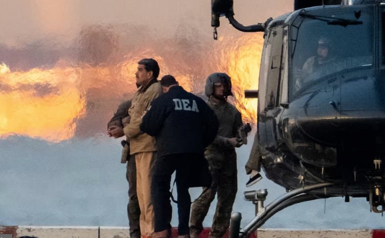 Nicolás Maduro fue capturado por fuerzas estadounidenses y presentado ante un juez en Caracas (Reuters)