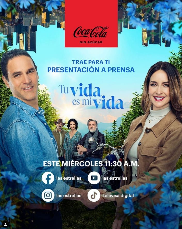 En 2023, Valentino Lanús reapareció en la telenovela 'Tu vida es mi vida' junto a Susana González tras seis años alejado de la televisión mexicana (Crédito: Instagram/@tuvidaesmividaof)