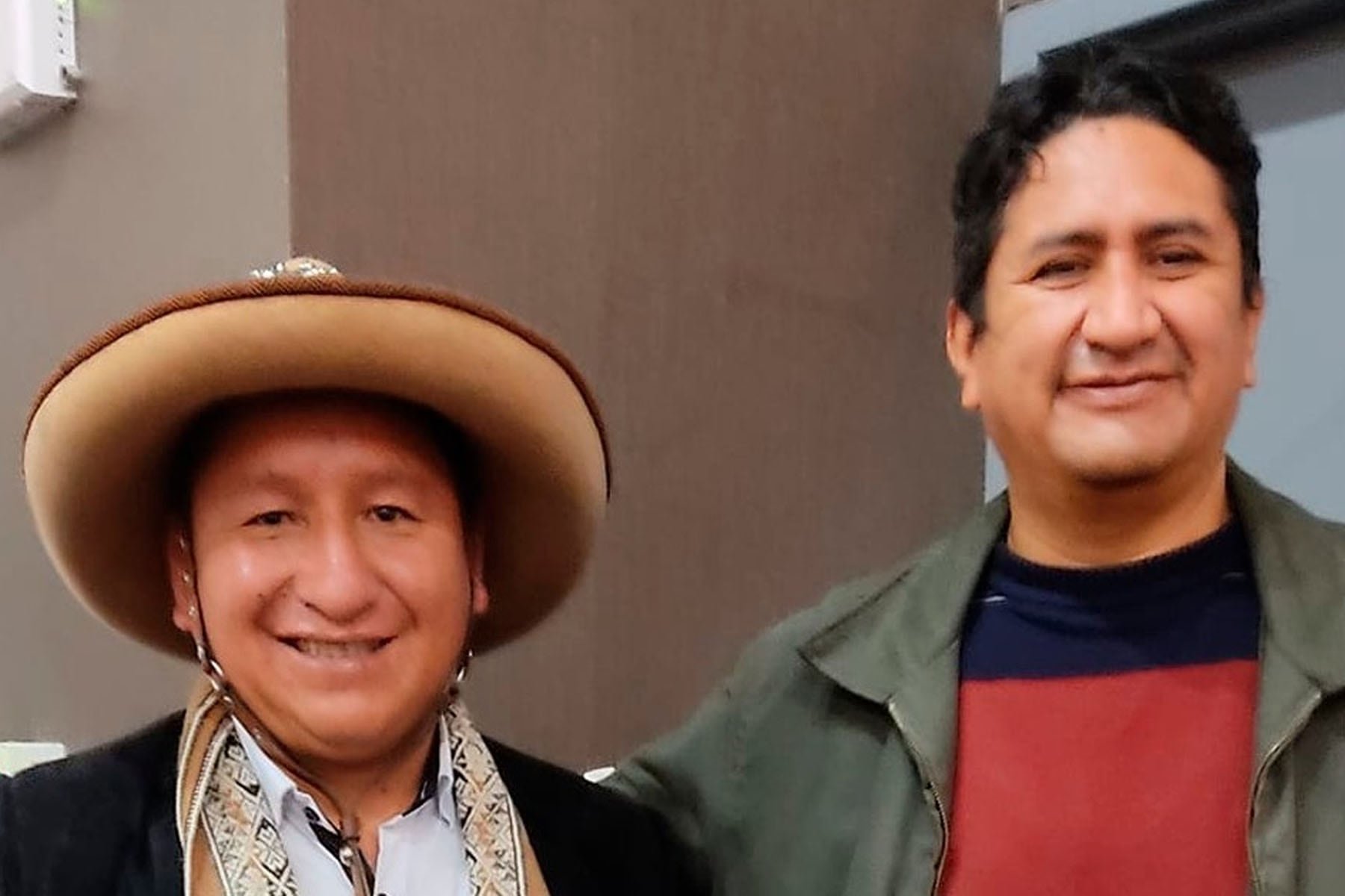 Guido Bellido y Vladimir Cerrón. (Fuente: Facebook / Guido Bellido)