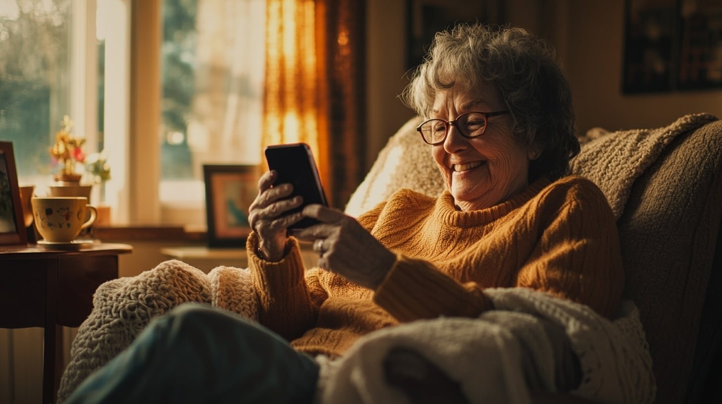 El teléfono Maximiliana permite modificar contactos, consultar la ubicación y ajustar configuraciones a distancia mediante una app familiar dedicada. (Imagen Ilustrativa Infobae)