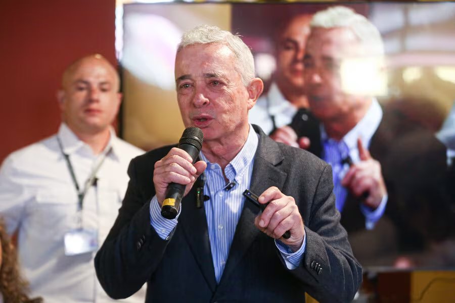 Álvaro Uribe, expresidente de Colombia (2002-2010) y líder natural del Centro Democrático -crédito Lina Gasca/Colprensa