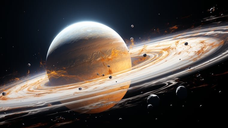 El modelo, publicado en The Planetary Science Journal, es el más completo hasta la fecha sobre Júpiter (Imagen ilustrativa Infobae)