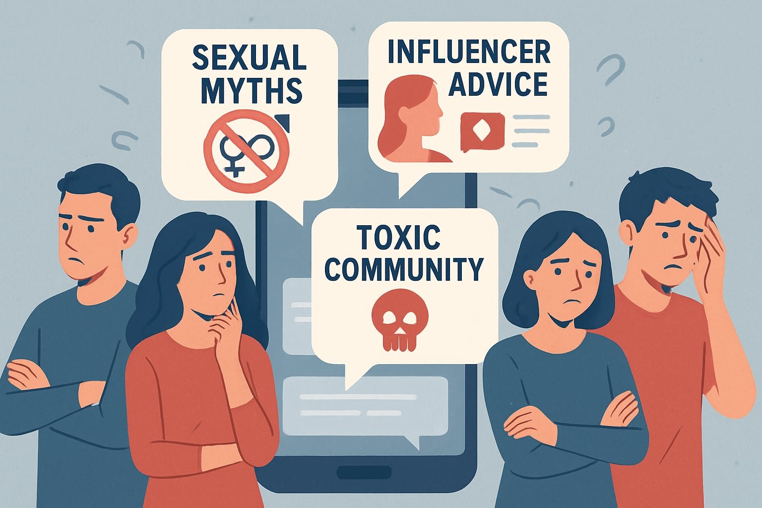 Redes sociales y sexualidad: cómo las tendencias virales pueden poner en riesgo el bienestar y la vida afectiva - (Imagen Ilustrativa Infobae)