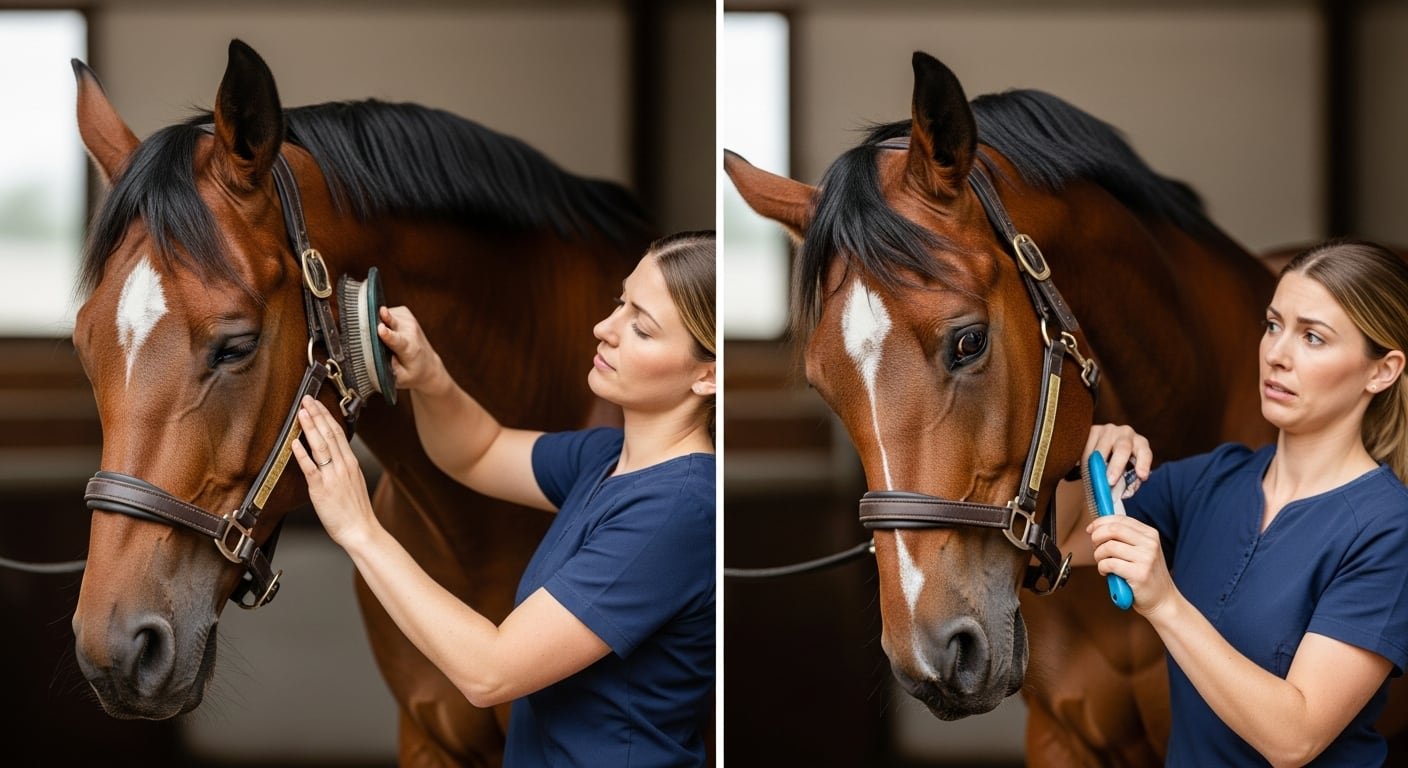 Científicos de la Universidad de Tours y del Instituto Francés del Caballo comprobaron que el sudor humano asociado al miedo provoca más sobresaltos y aleja a los caballos de sus cuidadores (Imagen Ilustrativa Infobae)