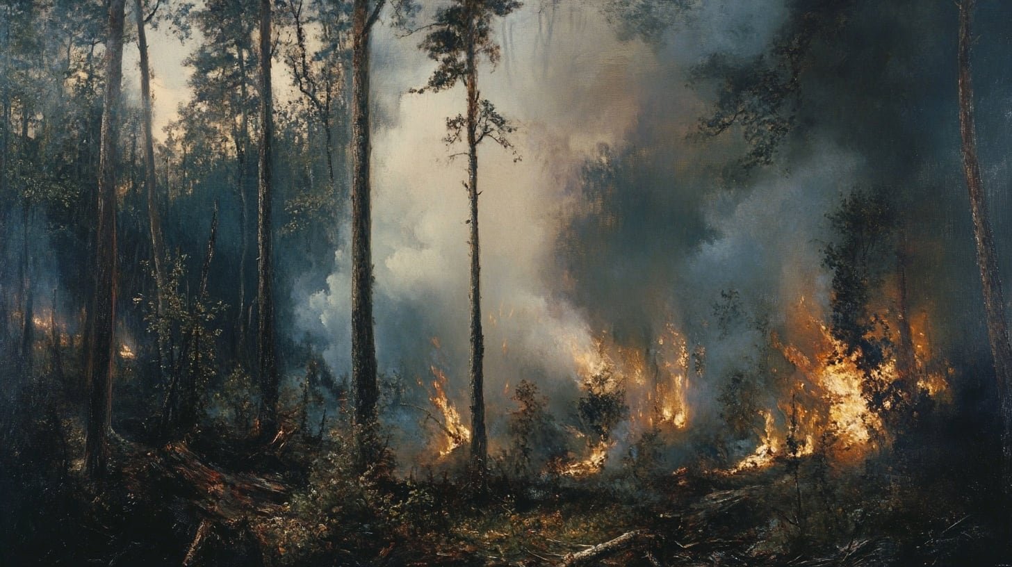 El calentamiento acelerado en el Ártico, que ocurre casi cuatro veces más rápido que en el resto del planeta, está modificando los patrones de precipitación y reduciendo la humedad del suelo, factores que aumentan la inflamabilidad de la vegetación y potencian la frecuencia de rayos en la región (Imagen Ilustrativa Infobae)