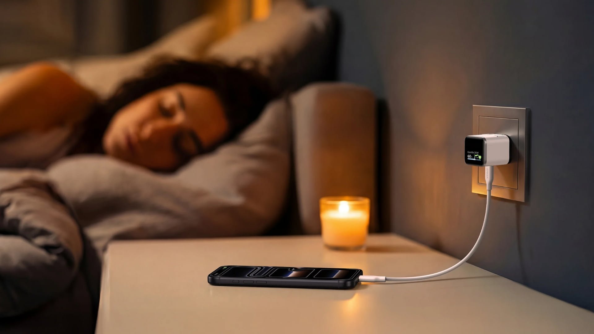 El modo Care Mode reduce la temperatura del dispositivo durante la carga para preservar la salud de la batería. (Anker)