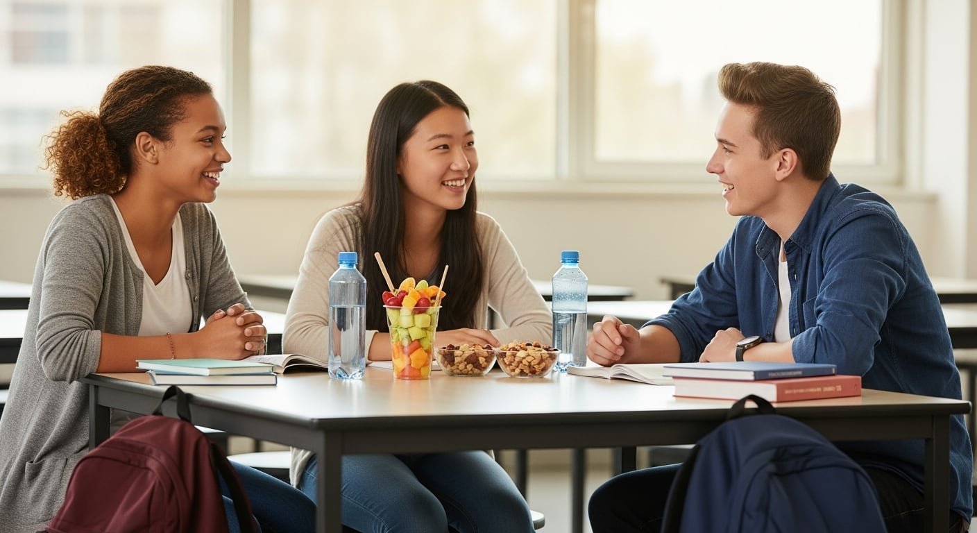 Durante la adolescencia y juventud, la alimentación basada en plantas y rica en hierro, calcio, proteína y vitaminas del grupo B favorece la salud mental y física (Imagen Ilustrativa Infobae)