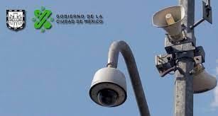 Así lucen las cámaras y altavoces conectados al C5. (Gobierno de la Ciudad de México)