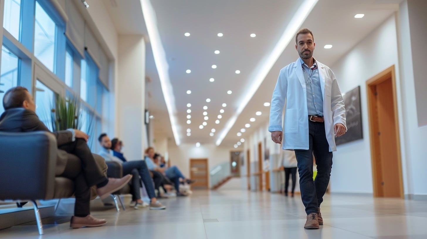 Una urgencia médica es una situación de salud que requiere atención en un tiempo relativamente corto, pero que no pone en riesgo inmediato la vida del paciente (Imagen Ilustrativa Infobae)