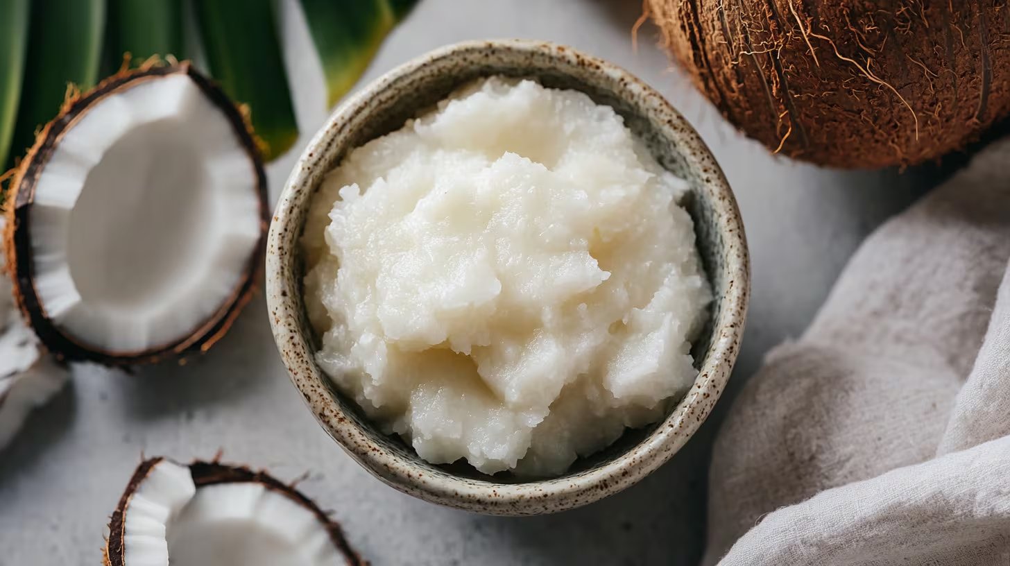 La aplicación del aceite de coco en la piel mejora la hidratación cutánea y protege la barrera dérmica frente al uso frecuente de desinfectantes alcohólicos (Imagen Ilustrativa Infobae)