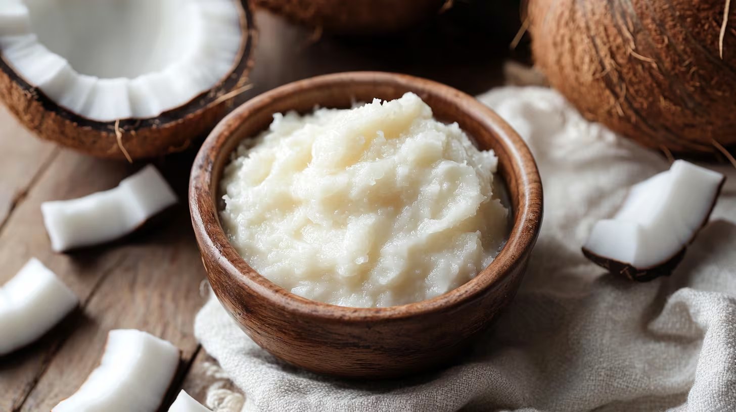 Se recomienda consumir aceite de coco como sustituto de otras grasas en recetas específicas, integrándolo de forma equilibrada y sin desplazar fuentes de lípidos saludables (Imagen Ilustrativa Infobae)