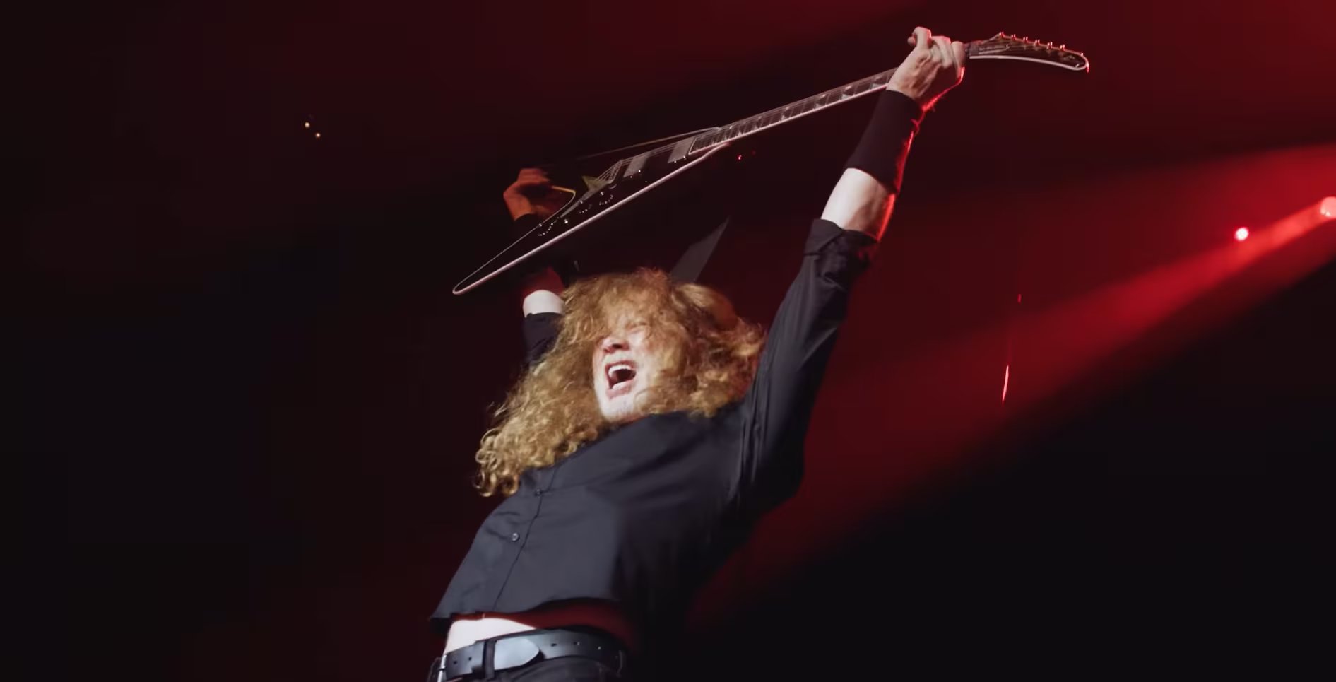 Dave Mustaine afirmó haber compuesto música y letras de varias canciones de la maqueta, pero denunció un reparto desigual de créditos (Captura de video: YouTube/
Megadeth)