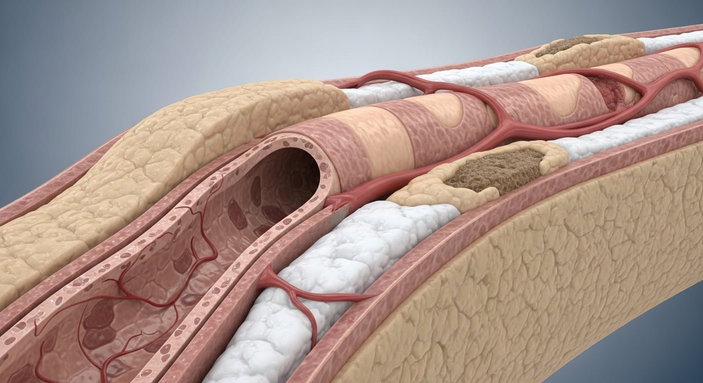 La eliminación de la grasa beige provoca un endurecimiento de las arterias y eleva el riesgo de presión alta en modelos animales (Imagen Ilustrativa Infobae)