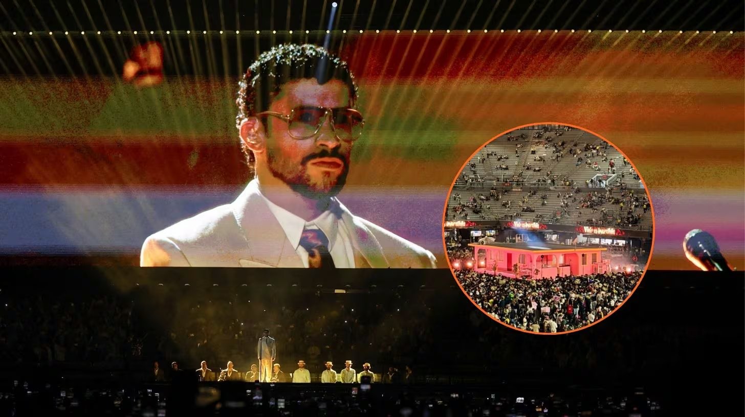 Dímelo King compara el montaje del concierto de Bad Bunny en Medellín con los shows en Puerto Rico y lanza una advertencia - crédito Henry Romero/Reuters