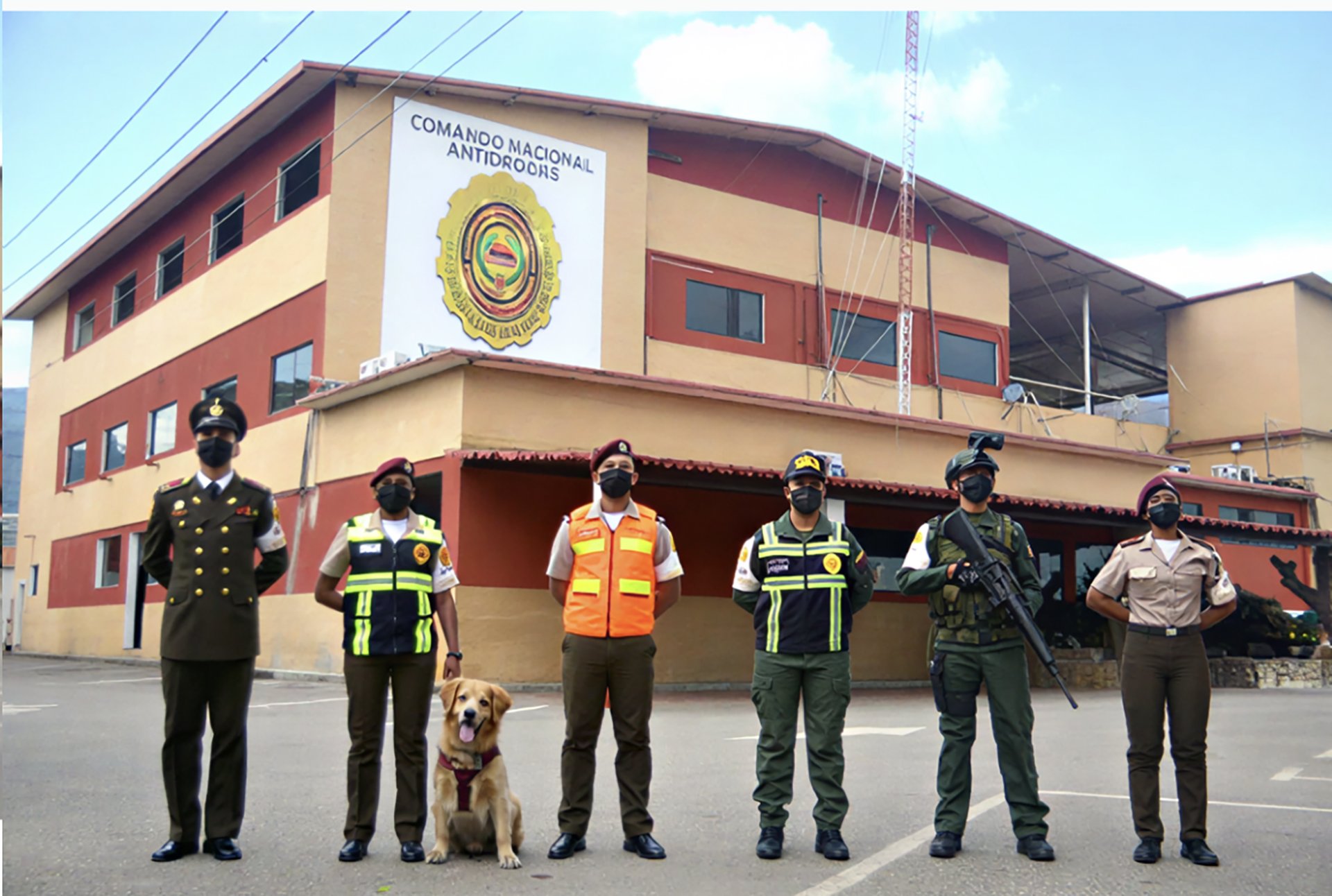 Comando Nacional Antidrogas (CNA) de la Guardia Nacional Bolivariana, ubicado en Las Acacias, Caracas