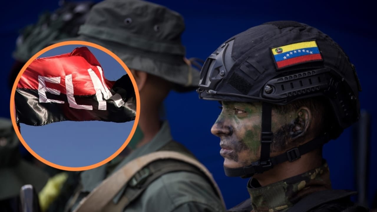 ELN contaba con apoyo de Venezuela - crédito Composición fotográfica