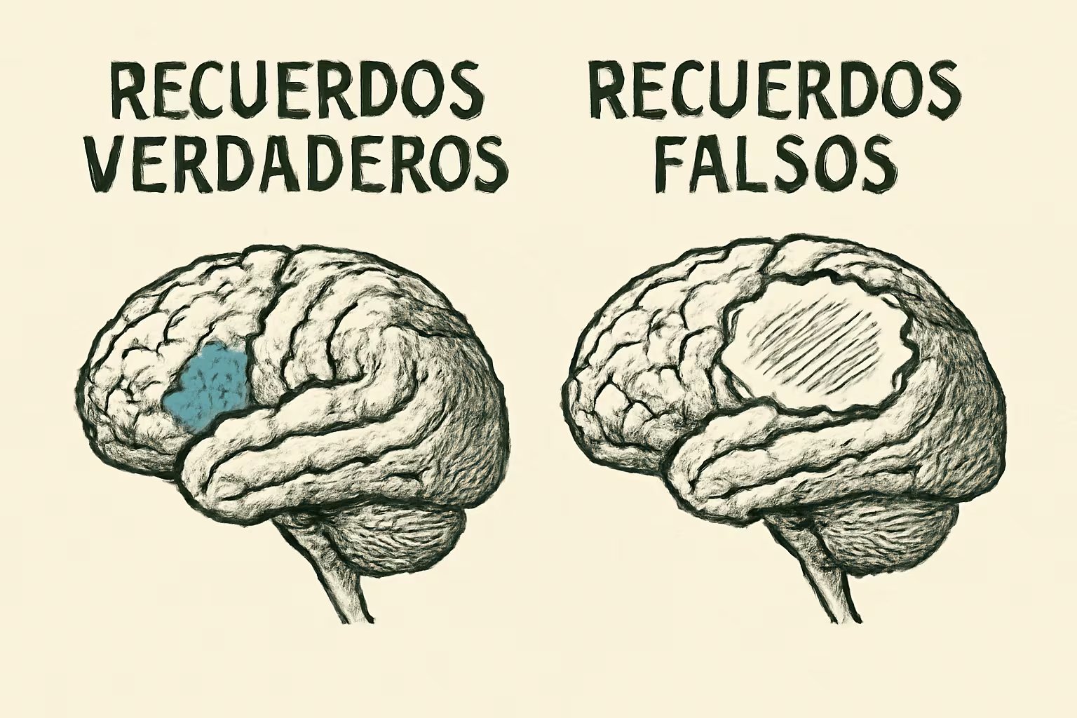 La diferencia entre un recuerdo erróneo y un recuerdo falso radica en la invención completa de un hecho que jamás ocurrió (Imagen Ilustrativa Infobae)