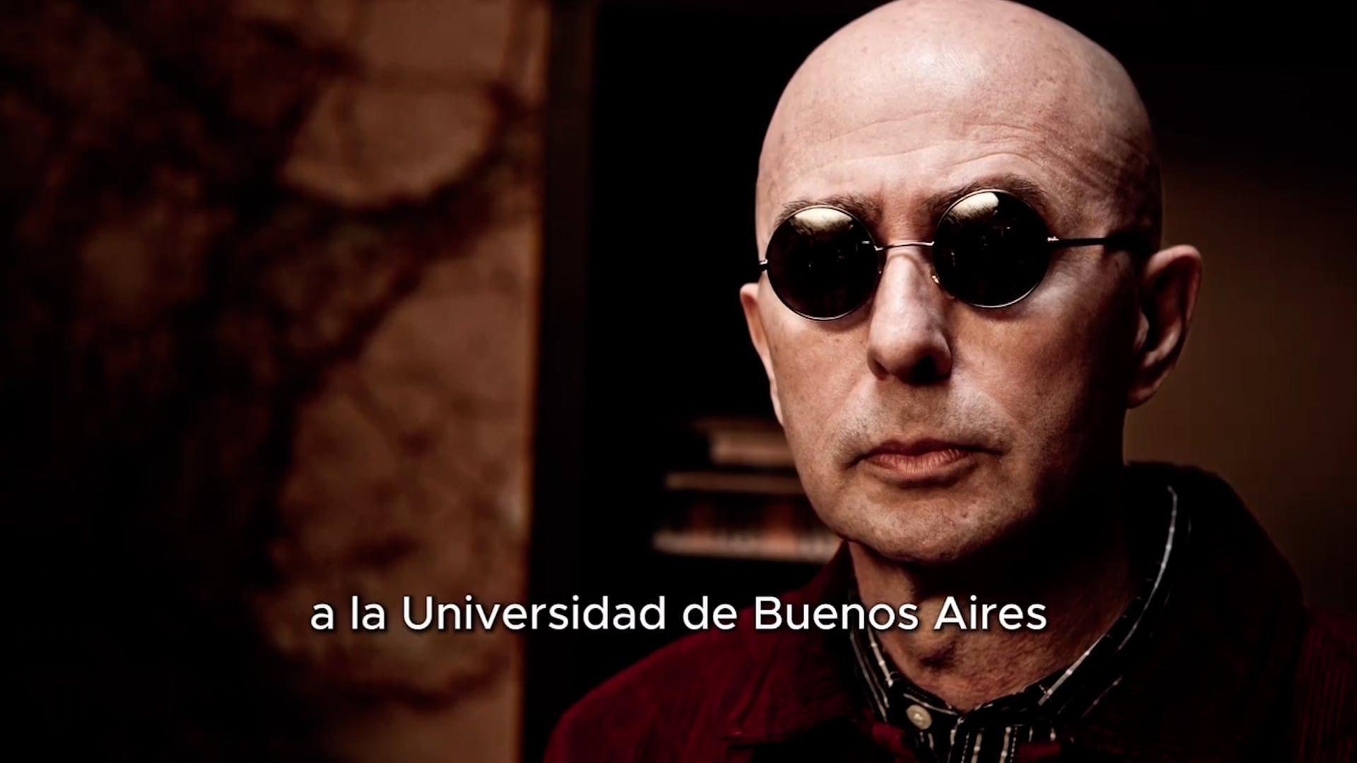 Parte del video donde el Indio Solari agradeció a la UBA