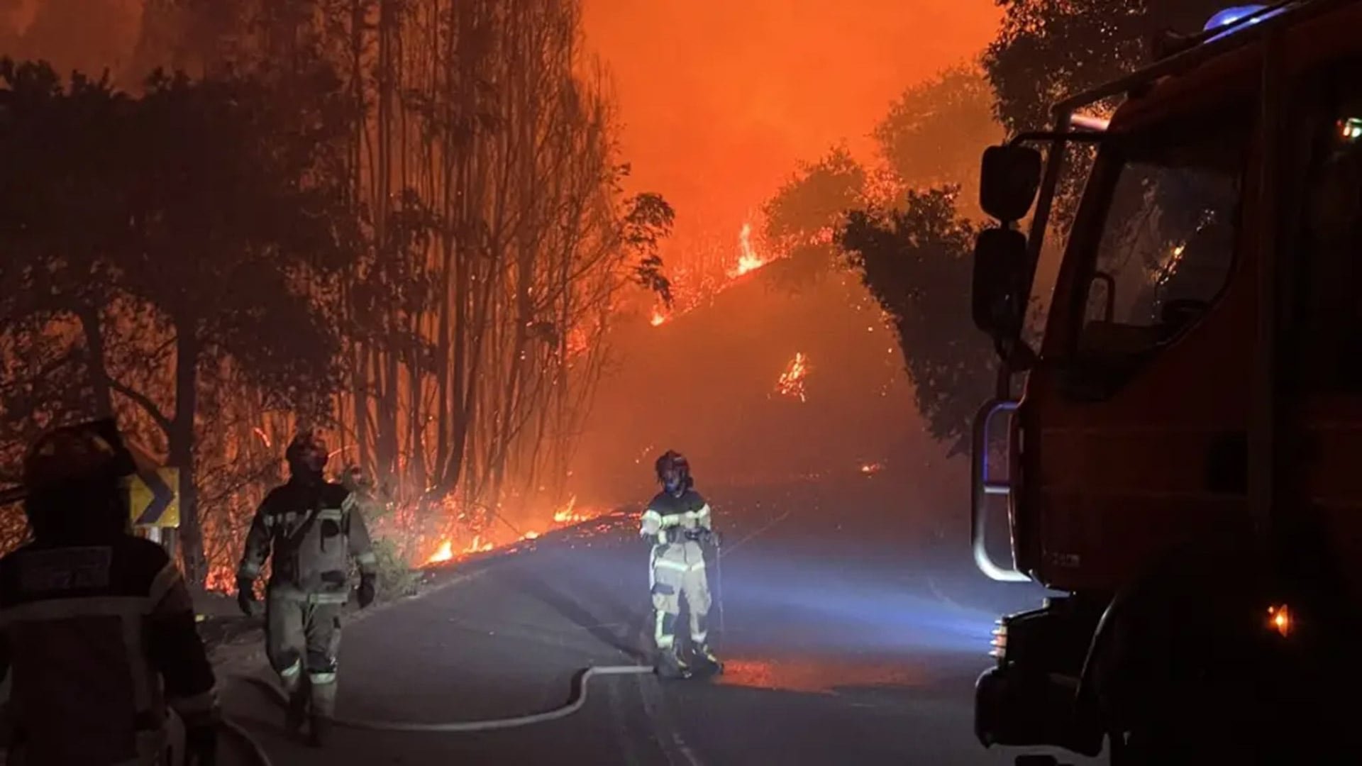 El bombero pirómano combatió el mismo incendió que provocó por dos días. 