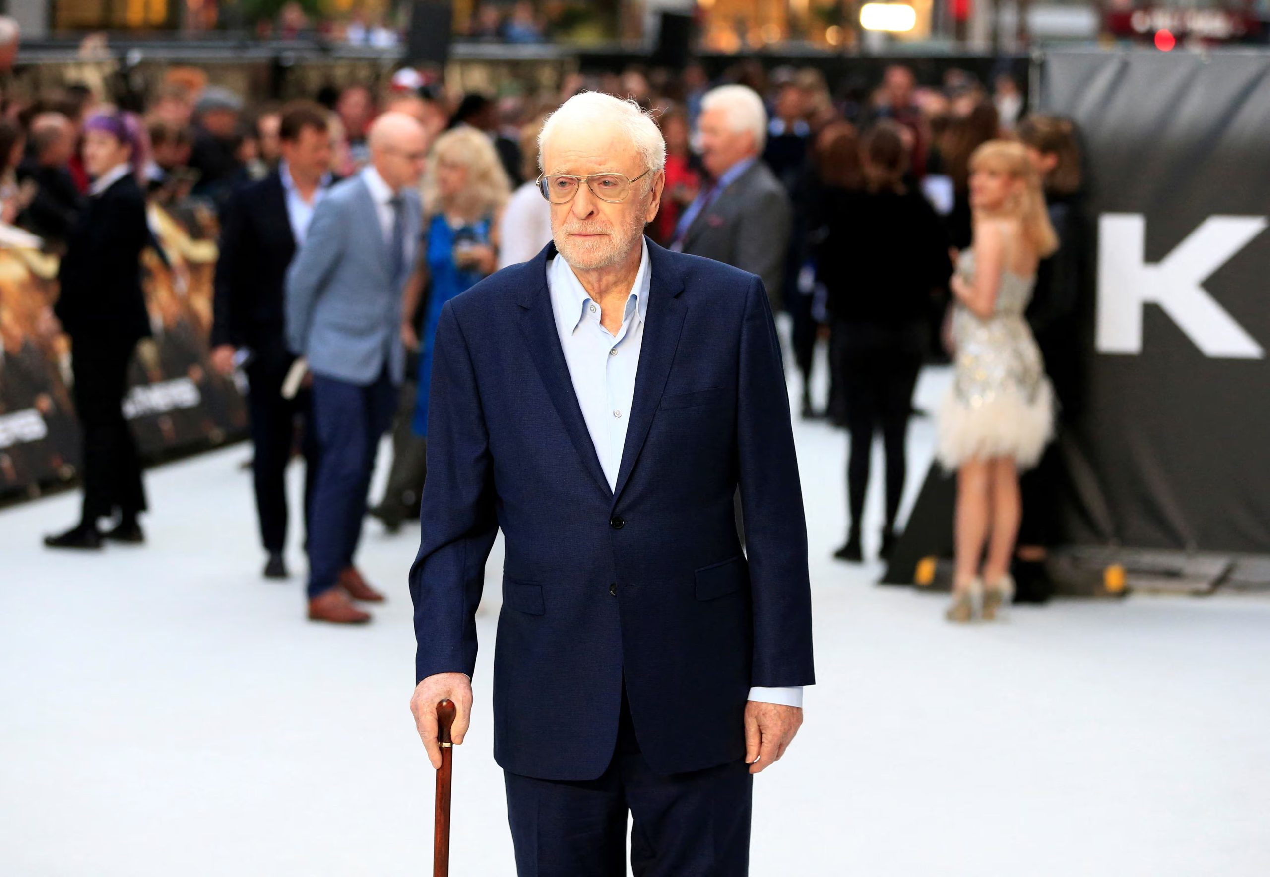 Michael Caine representa para Freeman el modelo de autenticidad y verdad artística en el arte dramático (REUTERS/James Akena)