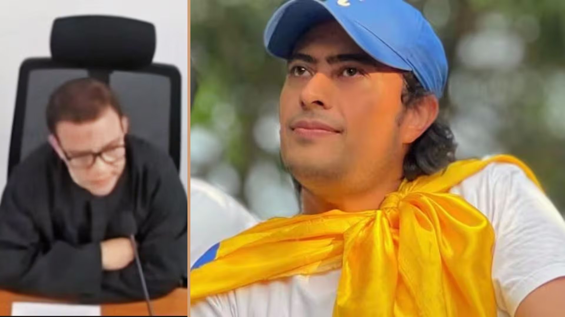 El juez que lleva el caso de Nicolás Petro denunció que lo están siguiendo - crédito captura de pantalla video Fiscalía/Colprensa