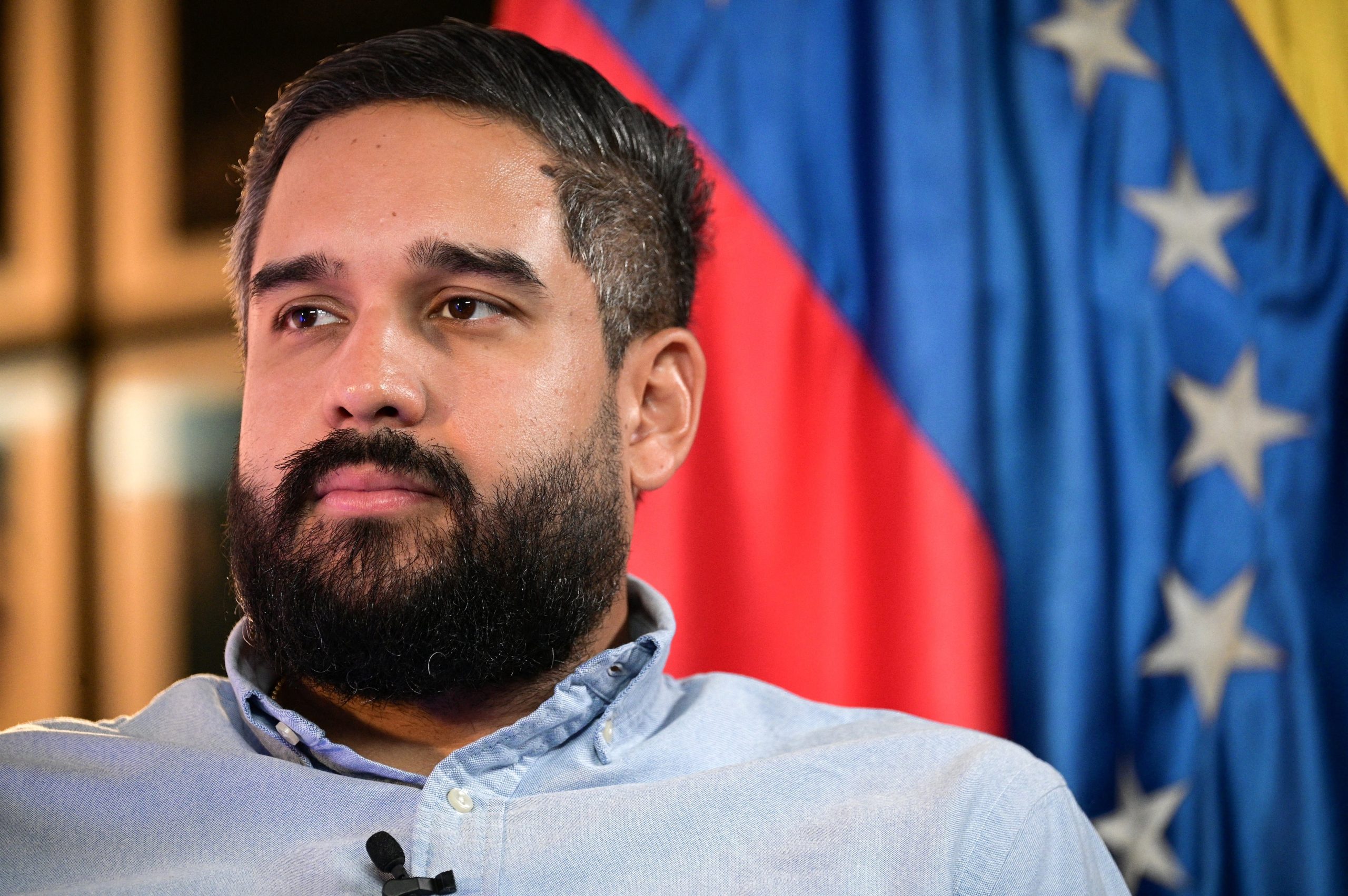 En un mensaje difundido en redes sociales, “Nicolasito” llamó a los simpatizantes del chavismo a mantenerse en las calles y advirtió que el movimiento no mostrará debilidad pese a la crisis interna (REUTERS/Gaby Oraa)