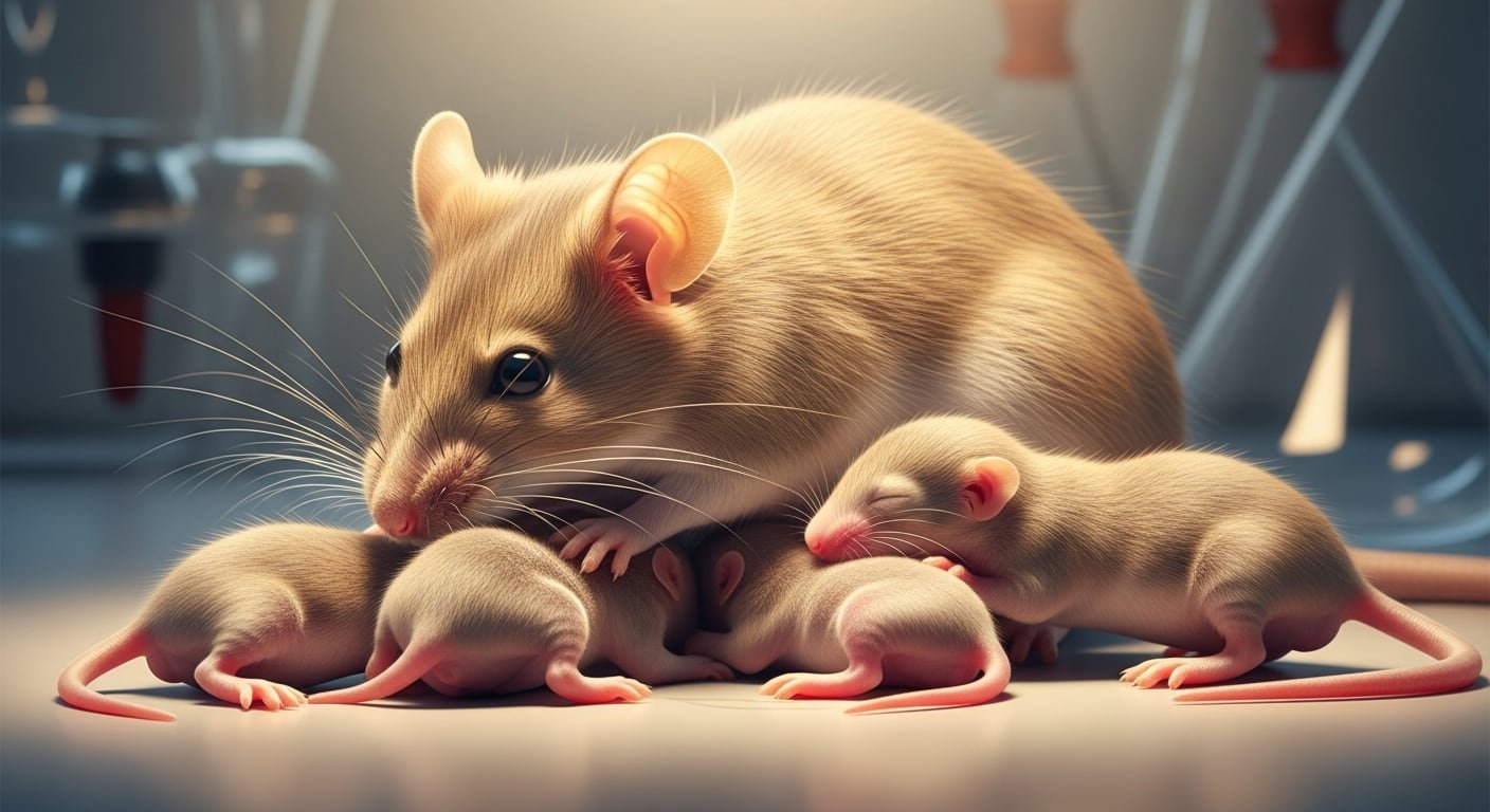 El nacimiento de crías sanas de ratones en órbita marca un hito en investigación sobre reproducción en el espacio (Imagen Ilustrativa Infobae)