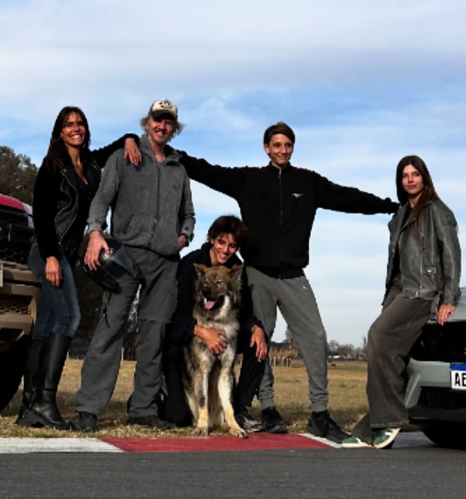 Pese a la separación sentimental, Facundo Arana y María Susini continúan compartiendo actividades familiares y vida cotidiana juntos