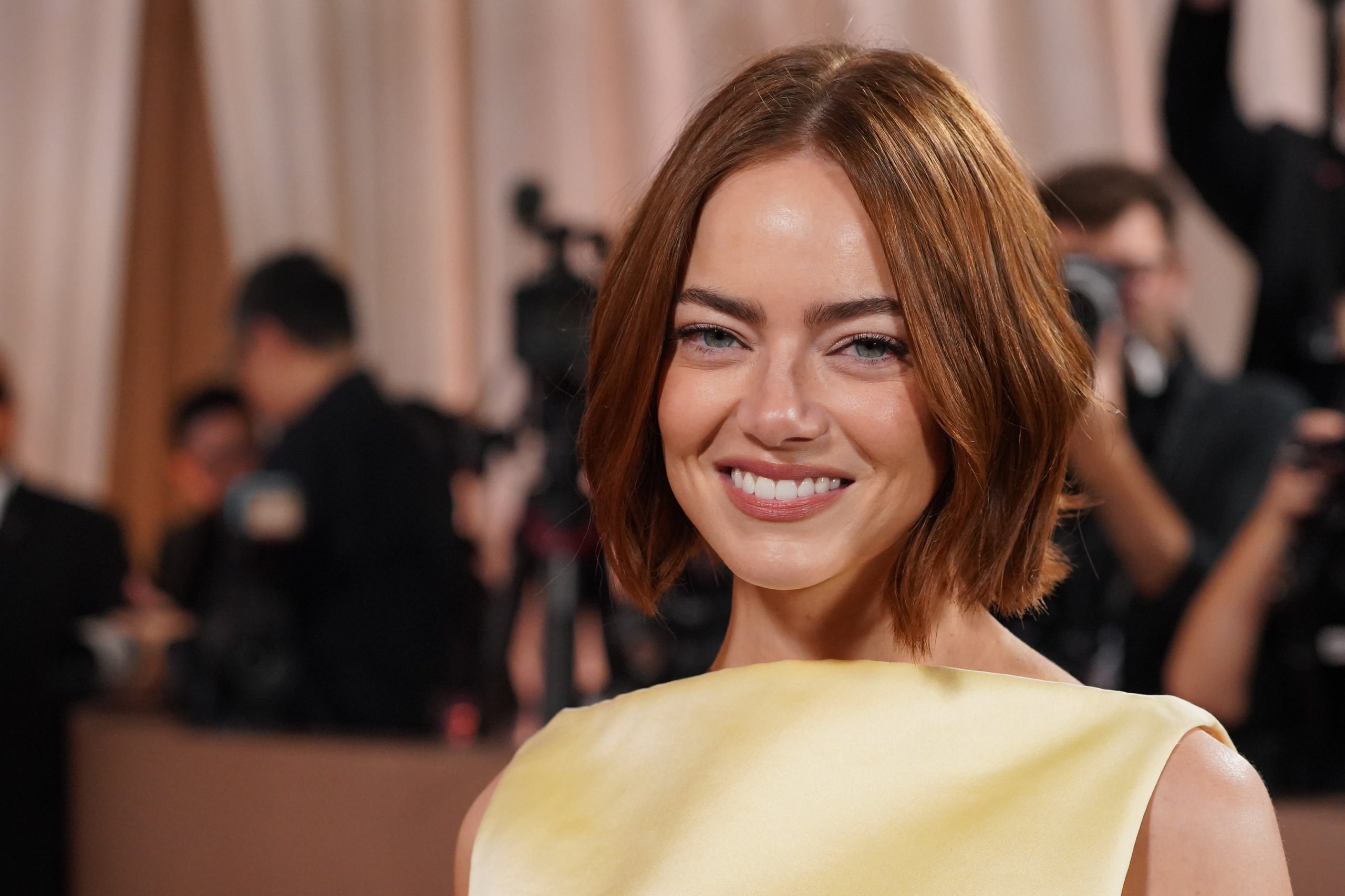 La transformación personal y profesional de Emma Stone en Pobres criaturas se consolida como un hito en su filmografía 
(Foto Jordan Strauss/Invision/AP)