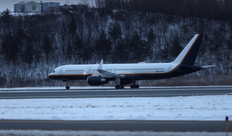 El dictador Nicolás Maduro llegó a una base militar de Nueva York