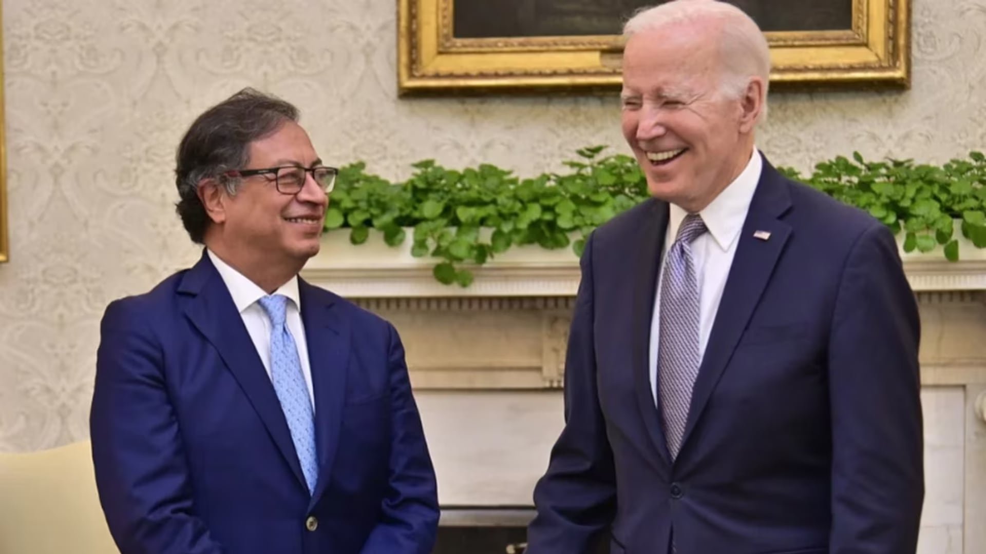 El impulso al comercio entre Colombia y Estados Unidos formó parte de la agenda bilateral liderada por Biden y Petro - crédito Presidencia