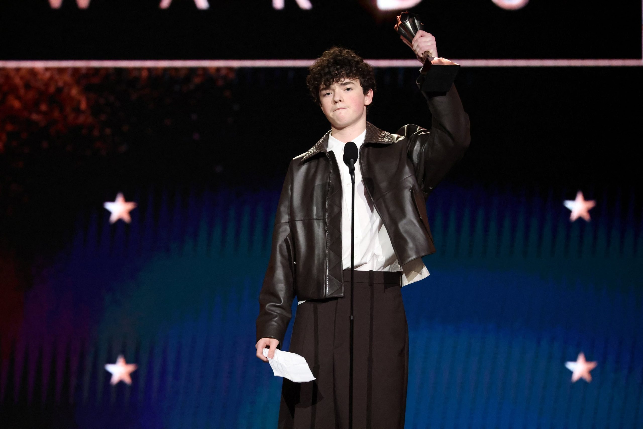 Owen Cooper se consagró como el ganador masculino más joven de los Critics Choice Awards tras su rol en 