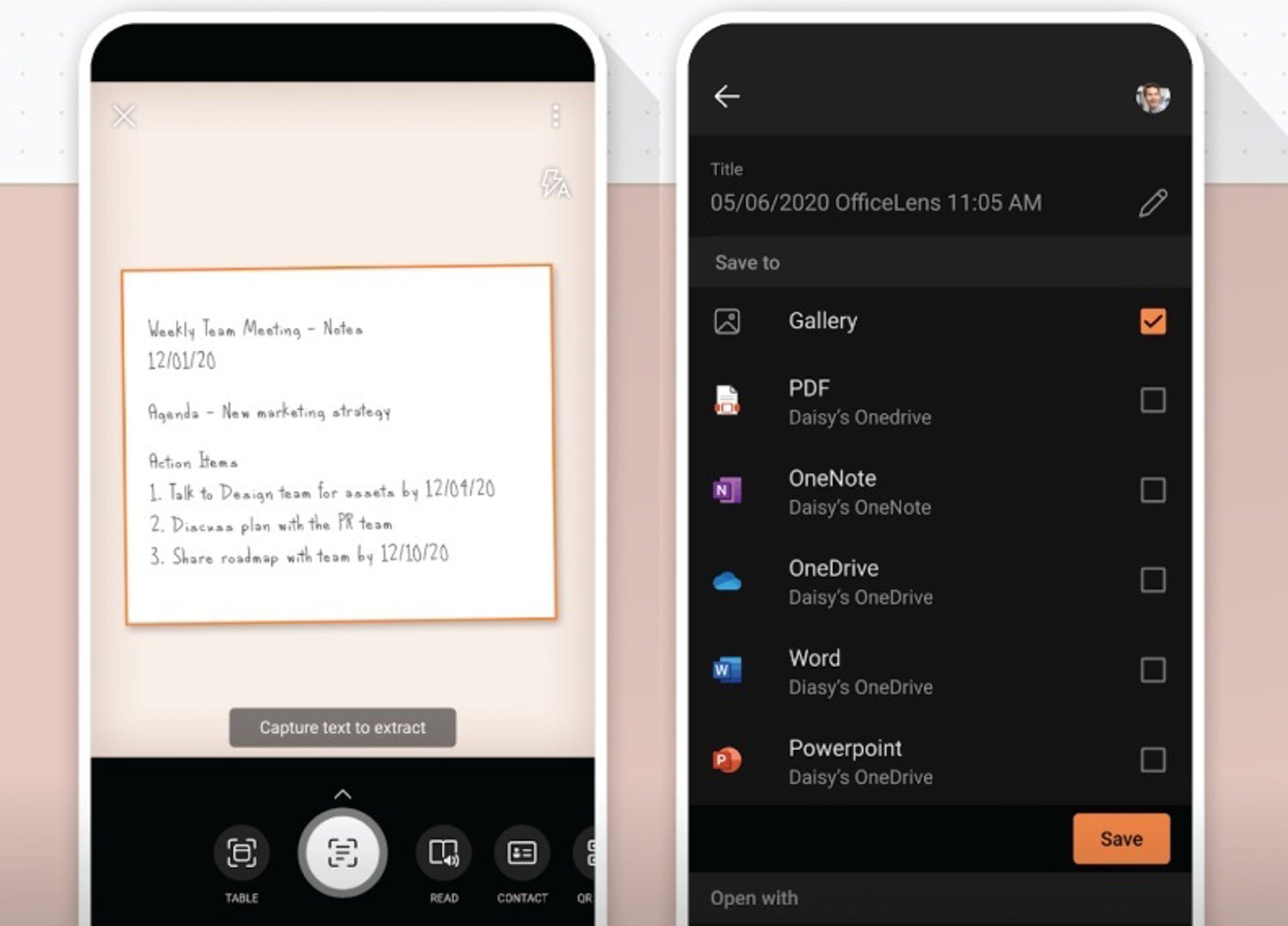 Los usuarios podrán acceder a sus archivos anteriores, pero no crear nuevos escaneos después del 9 de marzo. (Microsoft Lens)