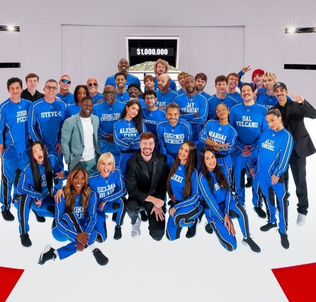 De Diplo a Eugenio Derbez: las 30 celebridades que competirán en un nuevo video de MrBeast (Instagram)