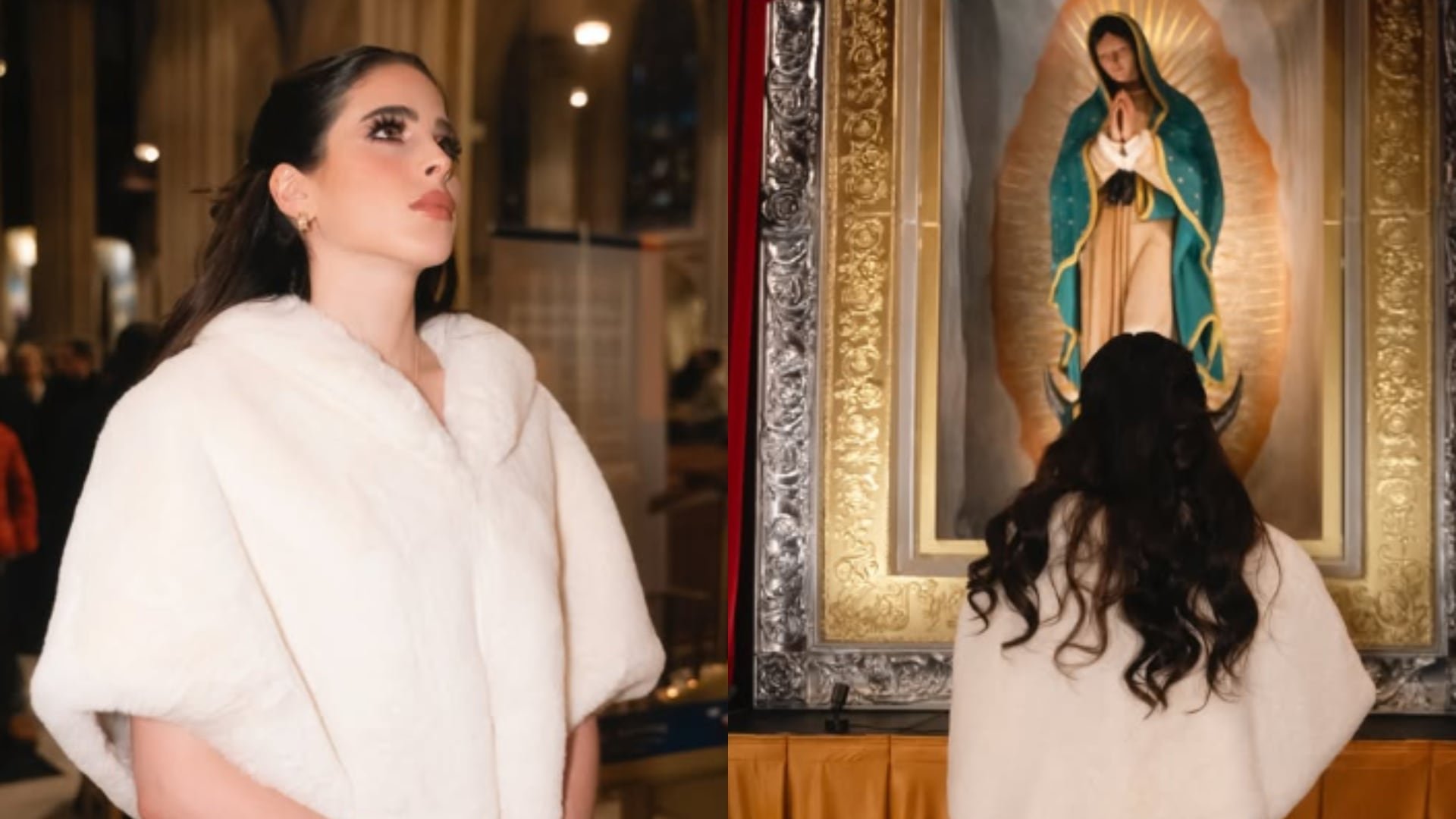 Fátima Bosch pide que la acompañen a misa en vez de darle ‘like’ a sus fotos en redes: “Viva Cristo rey” (Instagram)