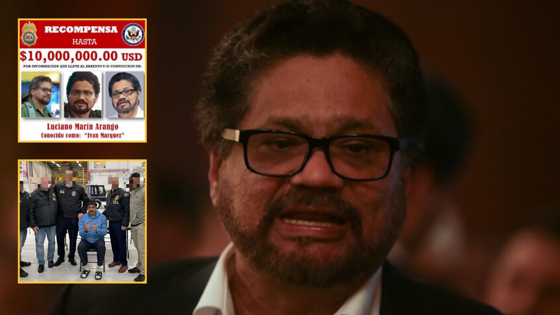 El disidente que hizo parte de la mesa de diálogos entre el Gobierno de Juan Manuel Santos y las extintas Farc, tiempo después de la firma del Acuerdo de Paz volvió a alzarse en armas - crédito archivo Diego Pineda/Colprensa - FBI 