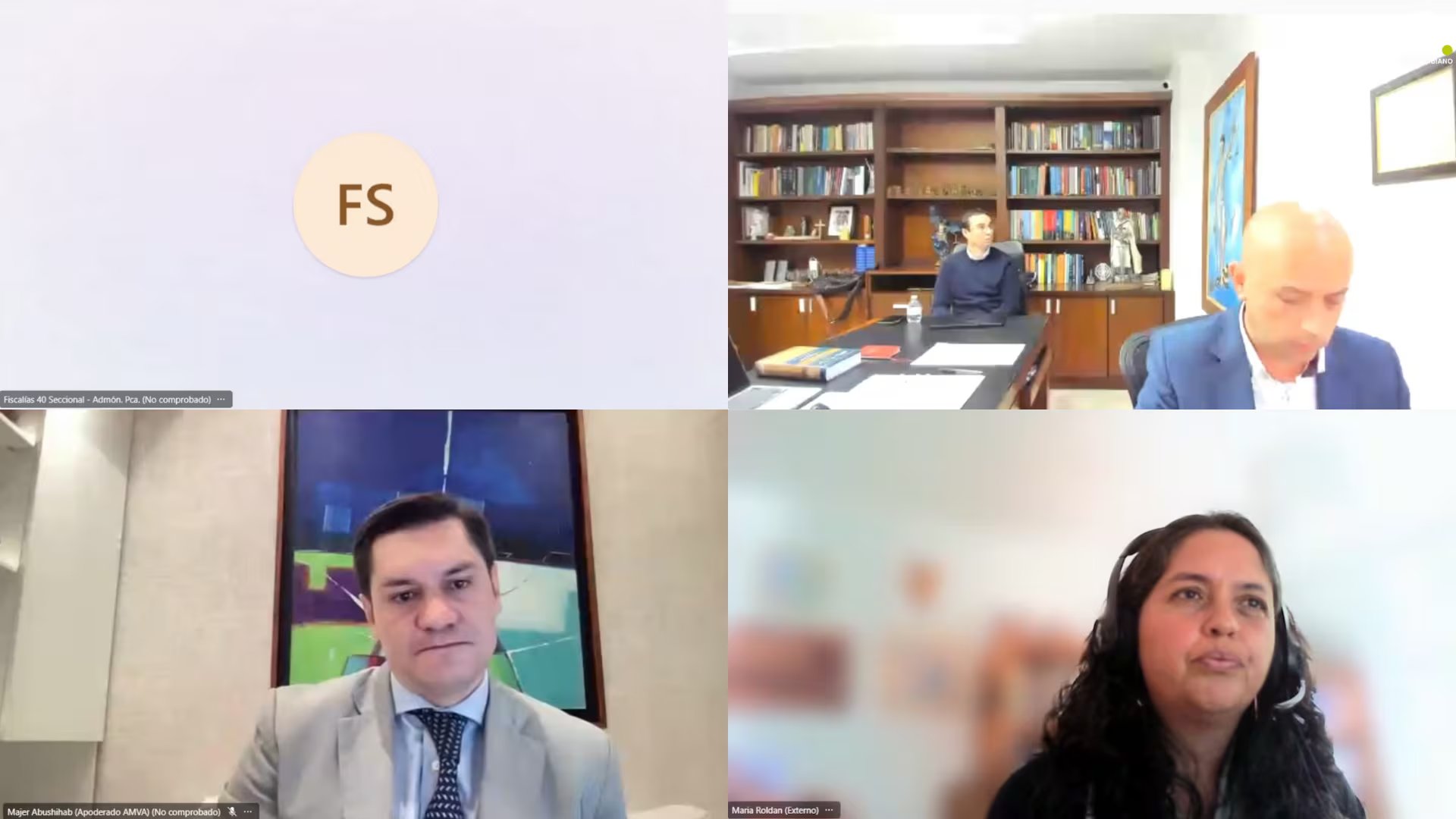 La Fiscalía General solicitó al Juzgado 27 Penal Municipal declarar como Grupo Delictivo Organizado a funcionarios vinculados a contratos del Área Metropolitana durante la alcaldía de Daniel Quintero Calle - crédito Fiscalía