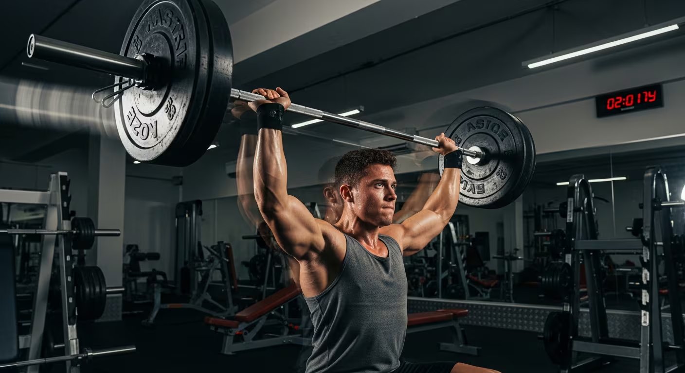 El aumento de fuerza máxima requiere pesos altos y pocas repeticiones, mientras que el volumen muscular se logra con mayor esfuerzo y más repeticiones
(Imagen Ilustrativa Infobae)