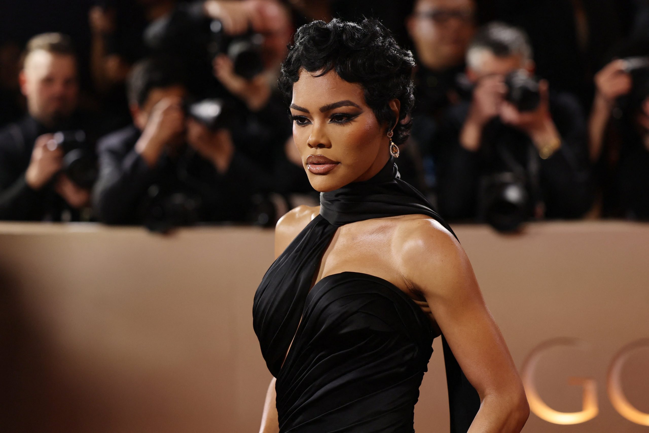 Teyana Taylor ganó un Globo de Oro 2026. (REUTERS/Daniel Cole)