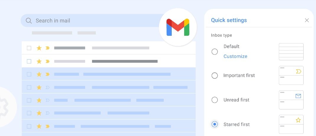 Gmail, aplicación de correo electrónico de Google. (Google)