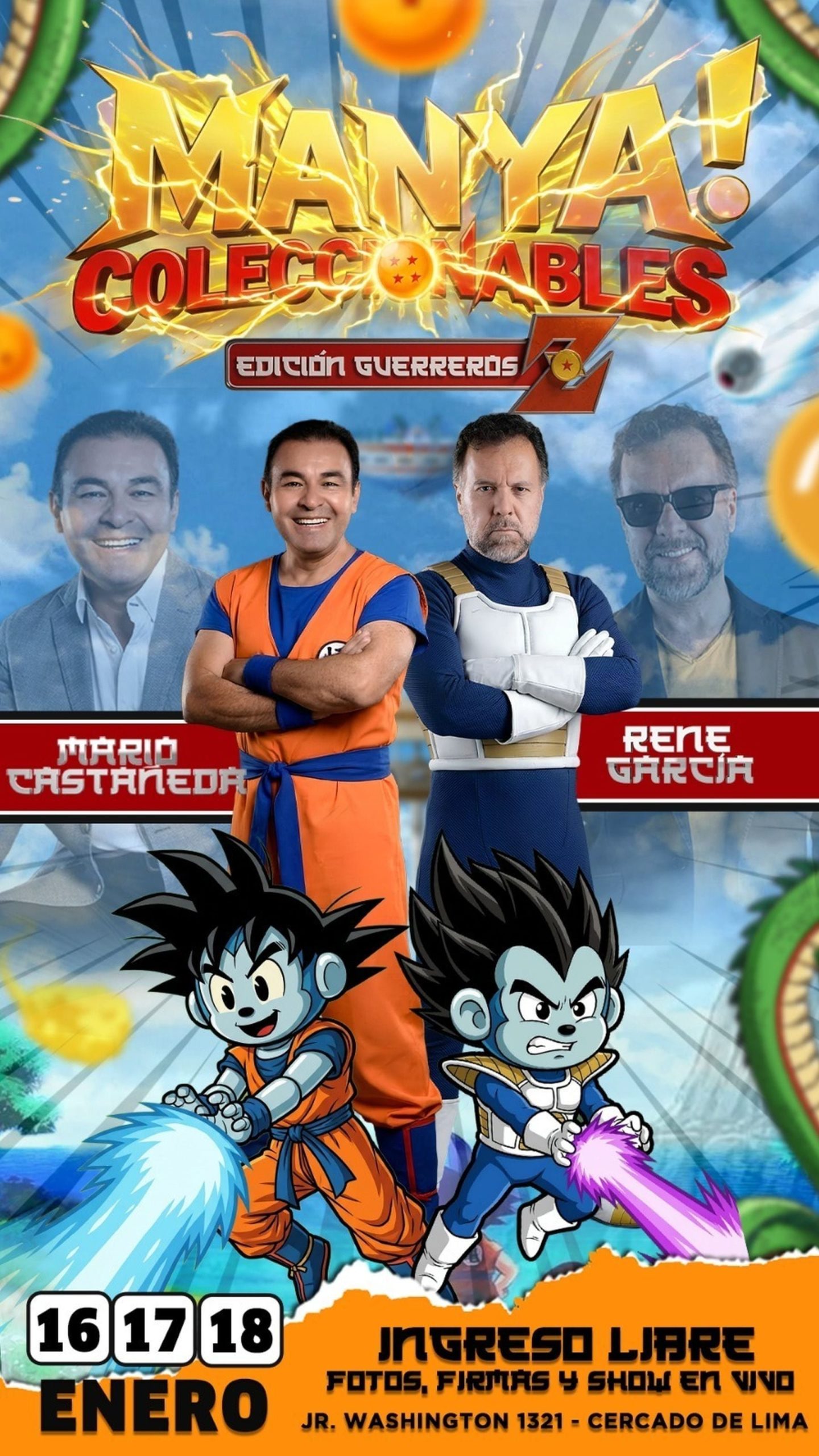 La programación de Manya Coleccionables apuesta por la participación del público con concursos, presentaciones en vivo y actividades inspiradas en el anime clásico. (Difusión)